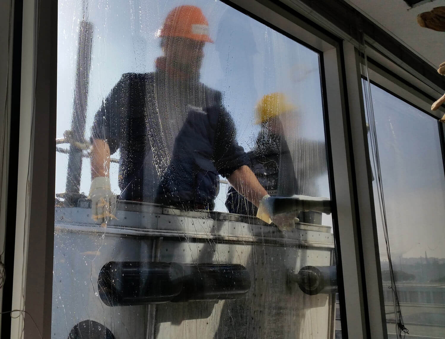 Lavage de vitres